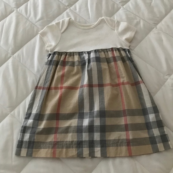 babies burberry dress